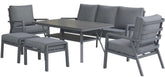 Woodlodge Garden Furniture Set Woodlodge Richmond 6pc Casual Lounge Set Grey